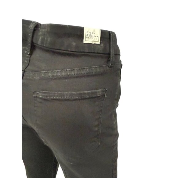 Frank And Eileen Sligo Jeans Women’s Size 27 Black 1991 Wash Raw Hem - Picture 6 of 8